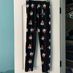 New NWT Christmas Santa sheep leggings Leggings Depot one size OS holiday funny